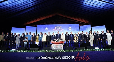 SU ÜRÜNLERİ AV SEZONU AÇILDI