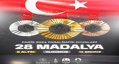 TÜRKİYE, PARİS 2024 PARALİMPİK OYUNLARI'NDA TARİHİ BAŞARILAR KAZANDI