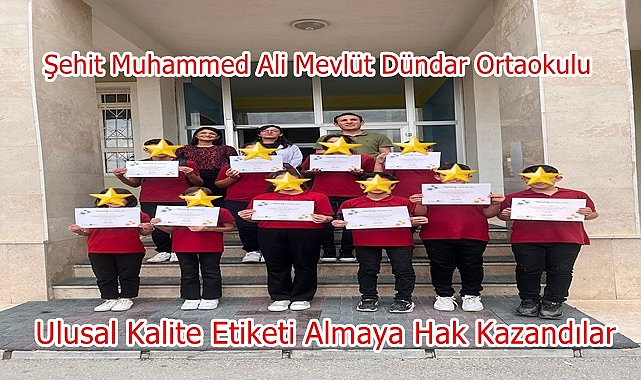 Ulusal Kalite Etiketi Almaya Hak Kazandılar