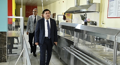 Vali Nefise Sultan Kız Öğrenci Yurdunda Yapılan Hazırlık Çalışmalarını Yerinde İnceledi.