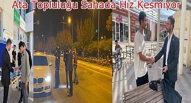 Ata Topluluğu Sahada Hız Kesmiyor