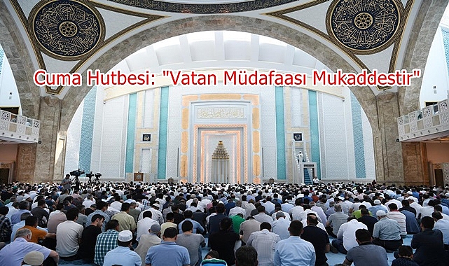Cuma Hutbesi: