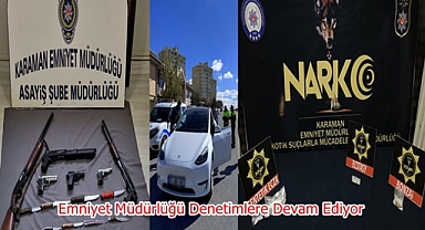 Emniyet Müdürlüğü Denetimlere Devam Ediyor