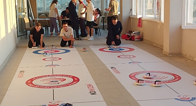 GSB KARAMAN YURTLARINDA FLOOR CURLİNG HEYECANI YAŞANDI