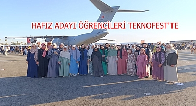HAFIZ ADAYI ÖĞRENCİLERİ TEKNOFEST'TE