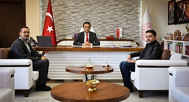 İHH Karaman'dan İl Millî Eğitim Müdürü Mehmet Çalışkan'a Ziyaret