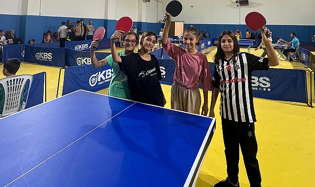 KARAMAN’DA AMATÖR SPOR HAFTASI MASA TENİSİ TURNUVASI