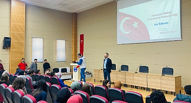 KMÜ Eğitim Fakültesi Türkçe Öğretmenliği Bölümünden “Madde Bağımlılığı” Semineri