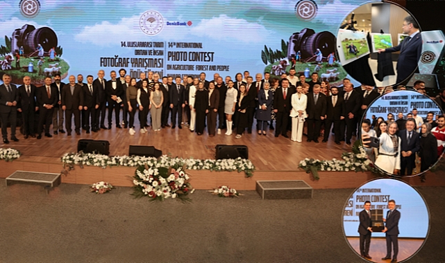 14. ULUSLARARASI TARIM, ORMAN VE İNSAN FOTOĞRAF YARIŞMASI KAZANANLARI ÖDÜLLERİNİ ALDI