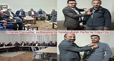 Ermenek, Sarıveliler ve Başyayla’da Yeniden Refah Partisi’ne Yoğun İlgi