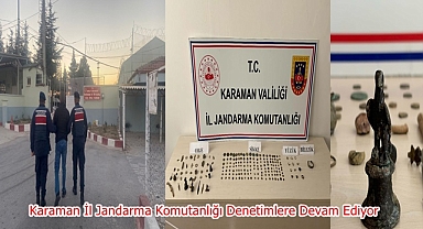 Karaman İl Jandarma Komutanlığı Denetimlere Devam Ediyor