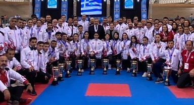 Milli Sporcular Avrupa Kick Boks Şampiyonası'nda 43 madalya kazanarak Avrupa ikincisi Oldu
