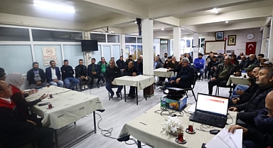 “PLANLI ÜRETİME GEÇİŞ” KONULU TOPLANTI KILBASAN KÖYÜNDE GERÇEKLEŞTİRİLDİ