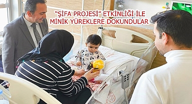 “ŞİFA PROJESİ” ETKİNLİĞİ İLE MİNİK YÜREKLERE DOKUNDULAR
