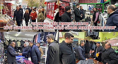 ''EKONOMİK KRİZ HERKESİ VURUYOR, KÖTÜ GÜNLERDEN SONRA DAHA KÖTÜ GÜNLER HERKESİ KORKUTUYOR''
