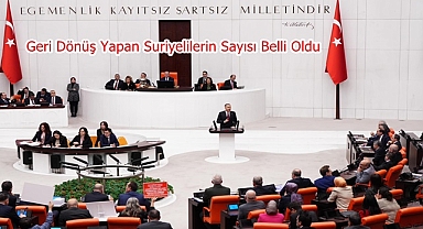 Geri Dönüş Yapan Suriyelilerin Sayısı Belli Oldu