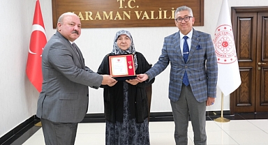Hayırsever Vatandaşımıza Altın Madalya ve Berat Belgesi Takdim Edildi