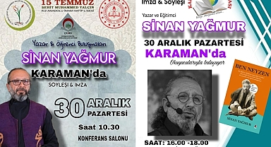 KARAMAN'A YAĞMUR GELİYOR