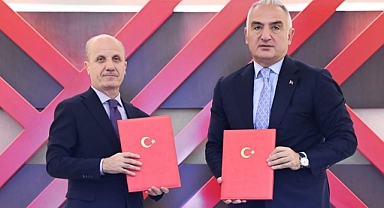 Kültür ve Turizm Bakanlığı ile YÖK arasında İş Birliği Protokolü İmzalandı.
