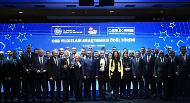 OSB’LERİN YILDIZLARI BELLİ OLDU
