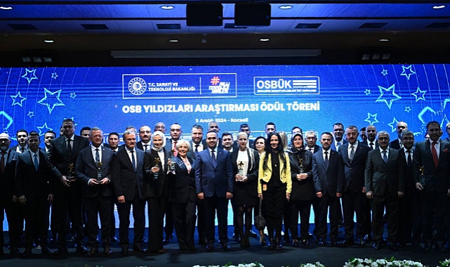 OSB’LERİN YILDIZLARI BELLİ OLDU