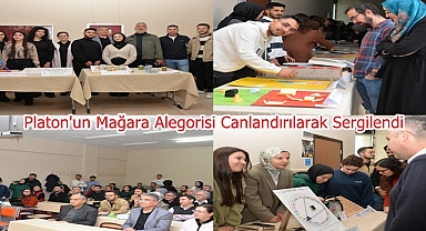 Platon'un Mağara Alegorisi Canlandırılarak Sergilendi