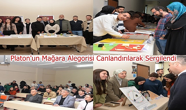 Platon'un Mağara Alegorisi Canlandırılarak Sergilendi