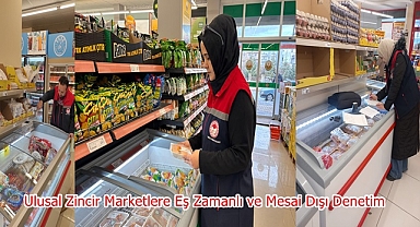Ulusal Zincir Marketlere Eş Zamanlı ve Mesai Dışı Denetim