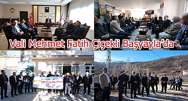 Vali Mehmet Fatih Çiçekli Başyayla’da