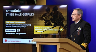 ''57 TERÖRİST ETKİSİZ HÂLE GETİRİLDİ''