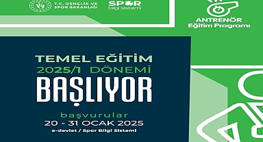Antrenör Temel Eğitim sınavı başvuruları başlıyor