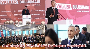 Cumhurbaşkanlığı Külliyesi’ndeki Valiler Buluşması Gerçekleştirildi.