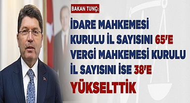 İDARE VE VERGİ MAHKEMELERİNİN KURULMASINA VE YARGI ÇEVRELERİNİN BELİRLENMESİNE İLİŞKİN KARAR RESMİ GAZETE'DE YAYIMLANDI
