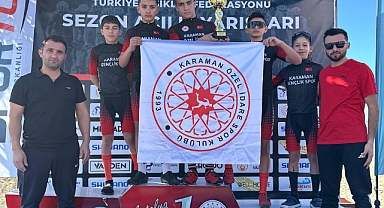 KARAMAN BİSİKLET TAKIMI ALANYA’DAN MADALYALARLA DÖNDÜ