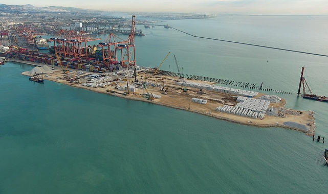 MERSİN LİMANI’NIN KAPASİTESİ 1 MİLYON TEU ARTACAK