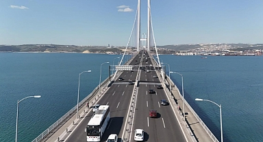 Otoyol ve Köprülerden Toplam 1 milyar 80 milyon 384 bin 814 Araç Geçiş Yaptı