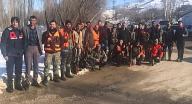 Ayrancı'da Yaban Domuzlarına Karşı Sürek Avı