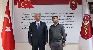 Çağlayan, Türk Veteriner Hekimleri Birliği (TVHB) Ziyaret Etti