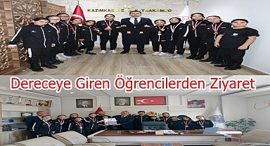 Dereceye Giren Öğrencilerden Ziyaret