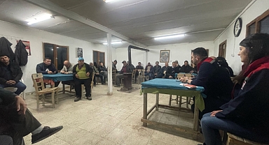 ERMENEK İLÇESİNDE AKŞAM TOPLANTILARI TEPEBAŞI