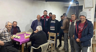 ERMENEK İLÇESİNDE AKŞAM TOPLANTILARI YEŞİLKÖY'DE
