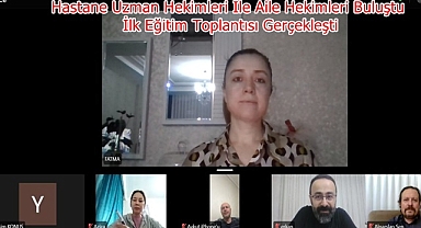 Hastane Uzman Hekimleri İle Aile Hekimleri Buluştu, İlk Eğitim Toplantısı Gerçekleşti