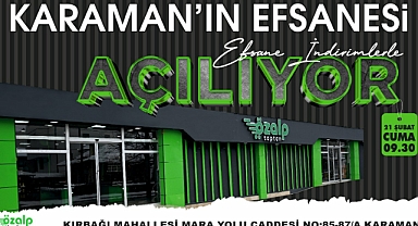 Karaman’da dev indirim başlıyor