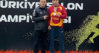KARAMANLI ATLET MUHAMMED KEREM AKKUŞ TÜRKİYE ŞAMPİYONU OLDU