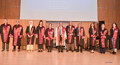 KMÜ’DE ‘AKADEMİK PERFORMANS VE CÜBBE GİYME TÖRENİ’