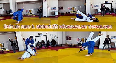 ÜMİTLER JUDO İL BİRİNCİLİĞİ MÜSABAKALARI TAMAMLANDI
