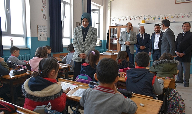 Vali Yardımcısı Çiçekli’nin Okul Ziyaretleri Devam Ediyor