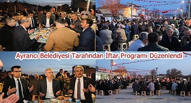 Ayrancı Belediyesi Tarafından İftar Programı Düzenlendi