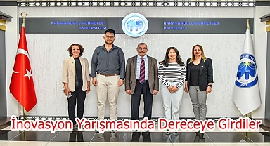 İnovasyon Yarışmasında Dereceye Girdiler