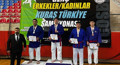 KARAMAN KURAŞ TAKIMI, TÜRKİYE ŞAMPİYONASI’NDAN MADALYALARLA DÖNDÜ